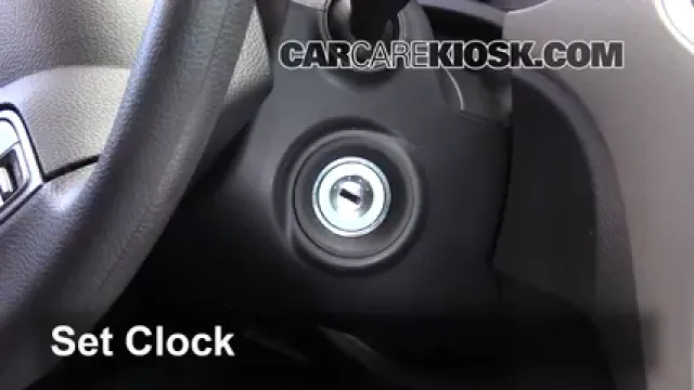 2017 Hyundai Santa Fe SE 3.3L V6 Reloj Fijar hora de reloj